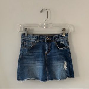 Jean skirt